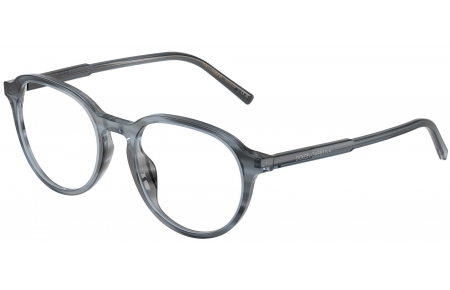Monturas - Dolce & Gabbana - DG3444 - 3482  STRIPED BLUE