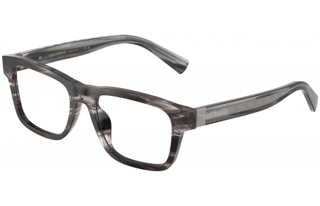 Monturas - Dolce & Gabbana - DG3446 - 3440  STRIPED GREY