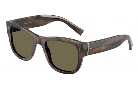Gafas de Sol - Dolce & Gabbana - DG4338 - 3200/3 HAVANA GREEN // BROWN