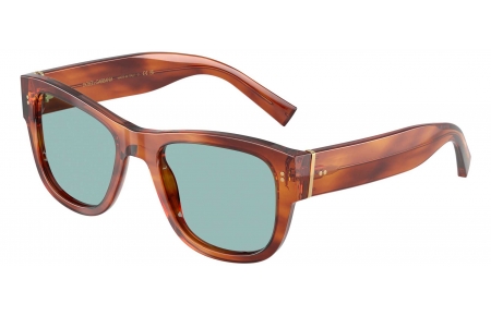 Gafas de Sol - Dolce & Gabbana - DG4338 - 322180  HAVANA GINGER // BLUE