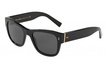 Gafas de Sol - Dolce & Gabbana - DG4338 - 501/87 BLACK // GREY