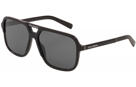 Gafas de Sol - Dolce & Gabbana - DG4354 - 193481 BLACK // GREY POLARIZED