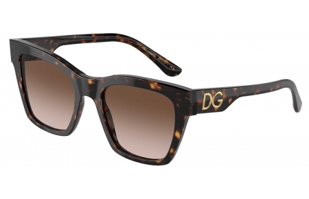 Gafas de Sol - Dolce & Gabbana - DG4384 - 502/13 HAVANA // BROWN GRADIENT