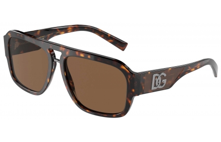 Gafas de Sol - Dolce & Gabbana - DG4403 - 502/73 HAVANA // DARK BROWN