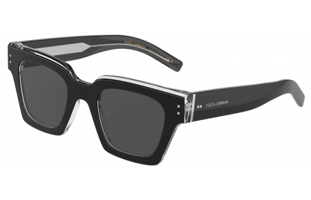 Gafas de Sol - Dolce & Gabbana - DG4413 - 675/R5 BLACK CRYSTAL // GREY