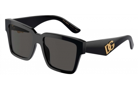 Gafas de Sol - Dolce & Gabbana - DG4436 - 501/87  BLACK // DARK GREY