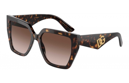 Gafas de Sol - Dolce & Gabbana - DG4438 - 502/13 HAVANA // BROWN GRADIENT