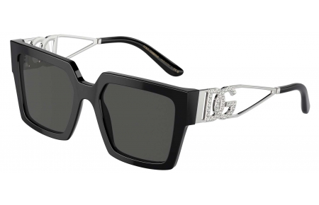 Gafas de Sol - Dolce & Gabbana - DG4446B - 501/87 BLACK // DARK GREY