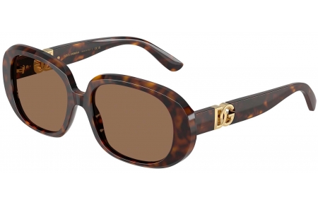 Gafas de Sol - Dolce & Gabbana - DG4476 - 502/73 HAVANA // DARK BROWN