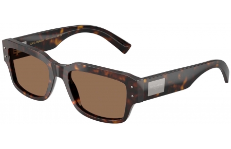 Gafas de Sol - Dolce & Gabbana - DG4483 - 502/73 HAVANA // DARK BROWN