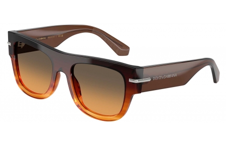 Gafas de Sol - Dolce & Gabbana - DG4484 - 348618  STRIPED BROWN GRADIENT // GREEN GRADIENT ORANGE