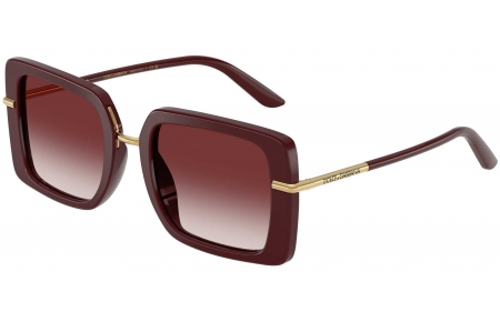 Gafas de Sol - Dolce & Gabbana - DG4491 - 30918H  BORDEAUX // CLEAR GRADIENT DARK BRANDY