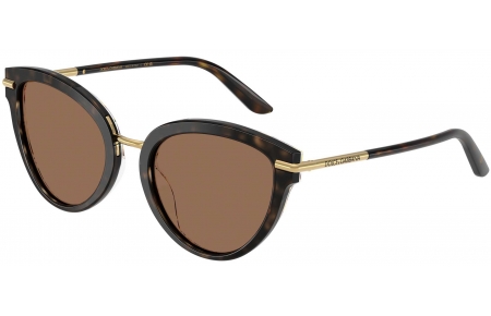 Gafas de Sol - Dolce & Gabbana - DG4492 - 321713  DARK HAVANA ON WHITE BARROW // DARK BROWN
