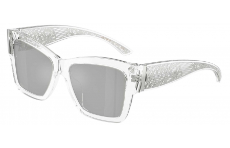 Gafas de Sol - Dolce & Gabbana - DG4493 - 31338V  CRYSTAL // TRANSPARENT SILVER MIRROR