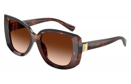 Gafas de Sol - Dolce & Gabbana - DG4495 - 322274  HAVANA DARK RED // BROWN GRADIENT