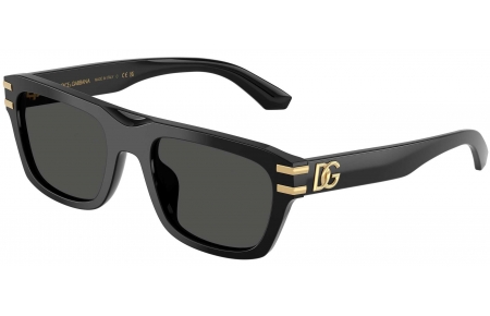 Gafas de Sol - Dolce & Gabbana - DG4496 - 501/87 BLACK // DARK GREY