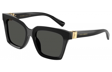 Gafas de Sol - Dolce & Gabbana - DG4498 - 501/87 BLACK // DARK GREY