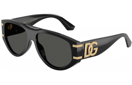 Gafas de Sol - Dolce & Gabbana - DG4499 - 501/87 BLACK // DARK GREY