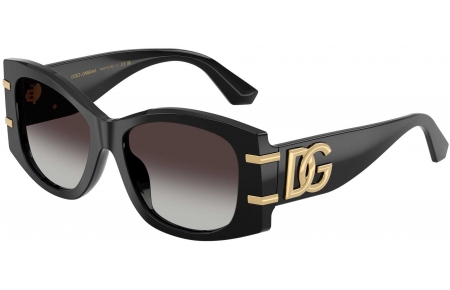 Gafas de Sol - Dolce & Gabbana - DG4501 - 501/8G BLACK // BLACK GRAIDENT GREY