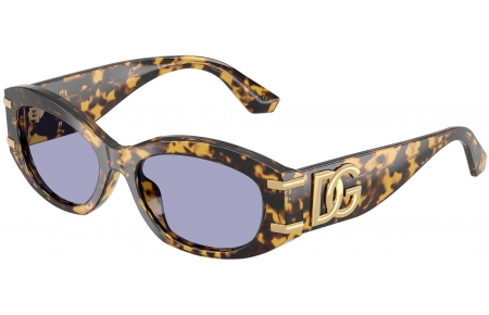 Gafas de Sol - Dolce & Gabbana - DG4502 - 33301A  HAVANA YELLOW // VIOLET