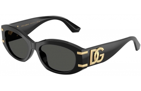 Gafas de Sol - Dolce & Gabbana - DG4502 - 501/87 BLACK // DARK GREY