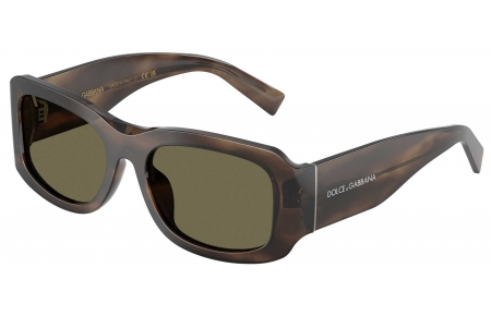 Gafas de Sol - Dolce & Gabbana - DG4503 - 3200/3 STRIPED TOBACCO // BROWN