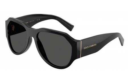 Gafas de Sol - Dolce & Gabbana - DG4504 - 501/87 BLACK // DARK GREY