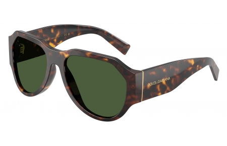 Gafas de Sol - Dolce & Gabbana - DG4504 - 502/71 HAVANA // DARK GREEN