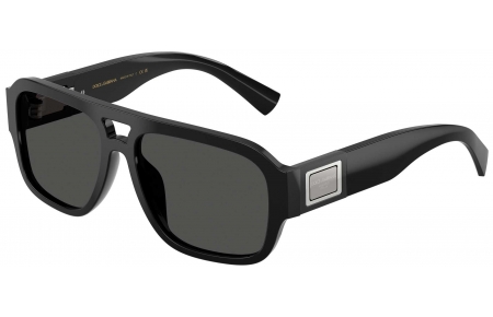 Gafas de Sol - Dolce & Gabbana - DG4506 - 501/87 BLACK // DARK GREY