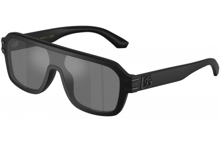 Gafas de Sol - Dolce & Gabbana - DG4507 - 25256G MATTE BLACK // GREY MIRROR BLACK