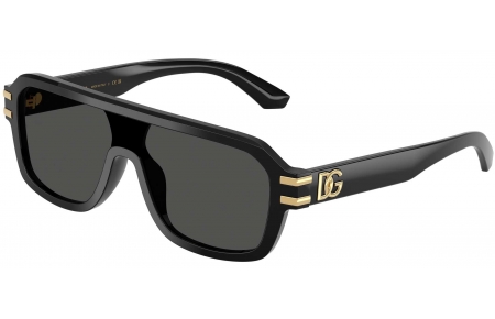 Gafas de Sol - Dolce & Gabbana - DG4507 - 501/87 BLACK // DARK GREY