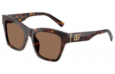 Gafas de Sol - Dolce & Gabbana - DG4512 - 502/73 HAVANA // DARK BROWN