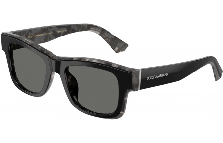 Gafas de Sol - Dolce & Gabbana - DG4515 - 3403/1 BLACK ON HAVANA GREY // GREY