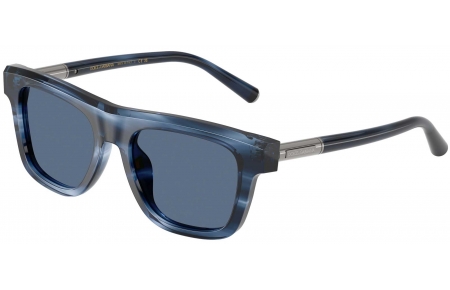 Gafas de Sol - Dolce & Gabbana - DG4521 - 344880  STRIPED BLUE // DARK BLUE