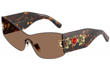 Gafas de Sol - Dolce & Gabbana - DG4526B - 502/73 HAVANA // DARK BROWN