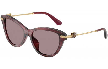 Gafas de Sol - Dolce & Gabbana - DG4534 - 3474LA  STRIPED VIOLET // VIOLET