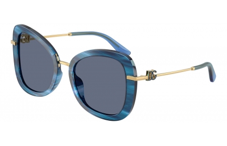 Gafas de Sol - Dolce & Gabbana - DG4535 - 347272  STRIPED BLUE // BLUE