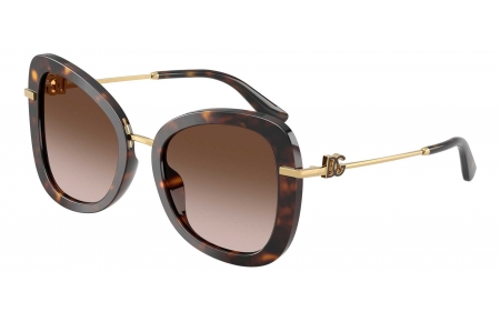 Gafas de Sol - Dolce & Gabbana - DG4535 - 502/13 DARK HAVANA // BROWN GRADIENT
