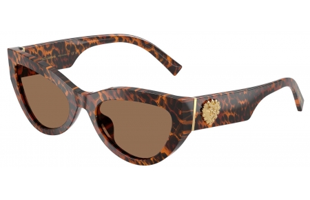 Gafas de Sol - Dolce & Gabbana - DG4536 - 347073  LEOPARD // DARK BROWN