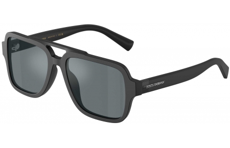 Gafas de Sol - Dolce & Gabbana - DG4544 - 25256G  MATTE BLACK // GREY BLACK MIRROR