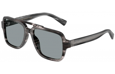 Gafas de Sol - Dolce & Gabbana - DG4544 - 3440/1  STRIPED GREY // GREY