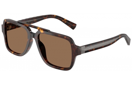 Gafas de Sol - Dolce & Gabbana - DG4544 - 502/73 DARK HAVANA // DARK BROWN