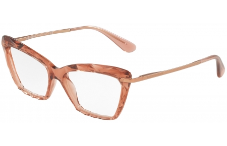 Monturas - Dolce & Gabbana - DG5025 - 3148 TRANSPARENT PINK