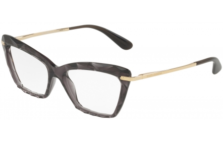 Monturas - Dolce & Gabbana - DG5025 - 504 TRANSPARENT GREY