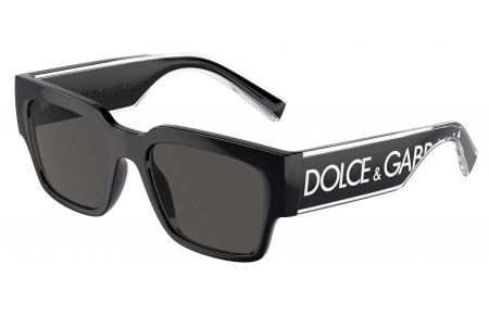 Gafas de Sol - Dolce & Gabbana - DG6184 - 501/87 BLACK // DARK GREY