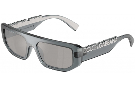 Gafas de Sol - Dolce & Gabbana - DG6203 - 32556G  TRANSPARENT GREY // GREY SILVER MIRROR