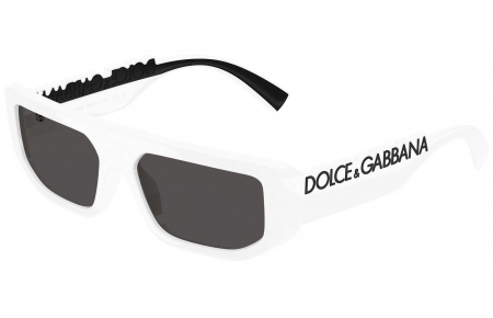Gafas de Sol - Dolce & Gabbana - DG6203 - 331287  WHITE // DARK GREY