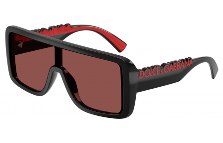 Gafas de Sol - Dolce & Gabbana - DG6204 - 501/75 BLACK // DARK VIOLET