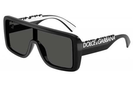 Gafas de Sol - Dolce & Gabbana - DG6204 - 501/87 BLACK // DARK GREY