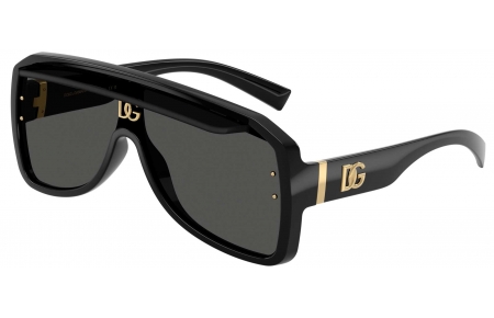 Gafas de Sol - Dolce & Gabbana - DG6205 - 501/87 BLACK // DARK GREY
